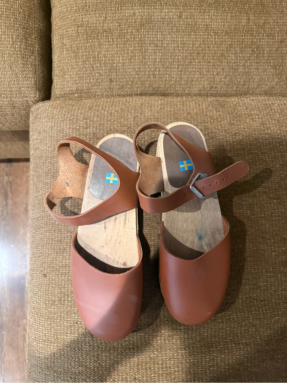 Swedish Mary Jane clogs